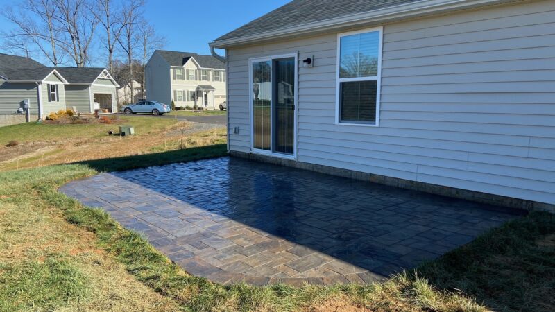 New Home, New Patio New Home, New Patio