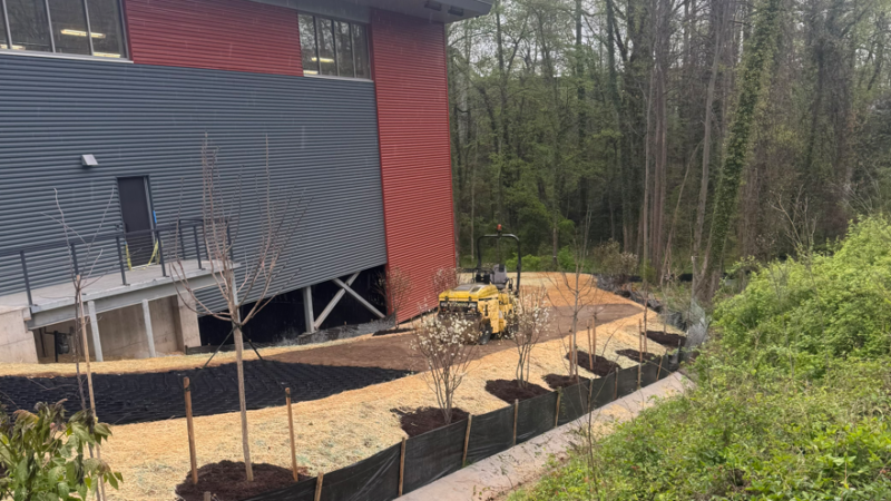 Planting The NEW Charlottesville Bypass Fire Station